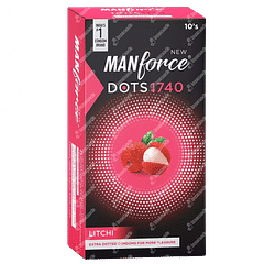 Manforce Dots 1740 Litchi Condom 10 Manforce Dots 1740 Litchi Condom 10
