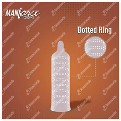 Manforce Cocktail Chocolate & Hazelnut Flavoured Condoms 10