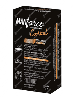 Manforce Cocktail Chocolate & Hazelnut Flavoured Condoms 10