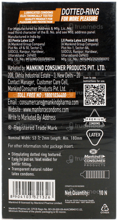 Manforce Cocktail Chocolate & Hazelnut Flavoured Condoms 10