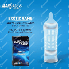Manforce Game Exotic Flavoured Condoms 10