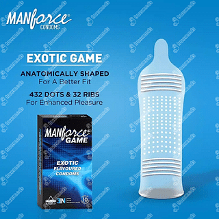 Manforce Game Exotic Flavoured Condom Pack Of 10