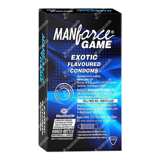 Manforce Game Exotic Flavoured Condom Pack Of 10