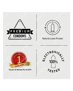 Manforce Wild 3 In One Strawberry Flavoured Condoms 20