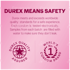 Durex Extra Thin Bubblegum Condoms 3