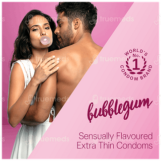 Durex Extra Thin Bubblegum Condoms 3