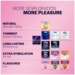 Durex Extra Thin Bubblegum Condoms 3