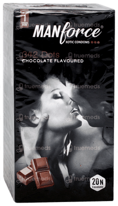 Manforce Xotic 342 Dots Chocolate Flavoured Condoms 20 Manforce Xotic 342 Dots Chocolate Flavoured Condoms 20