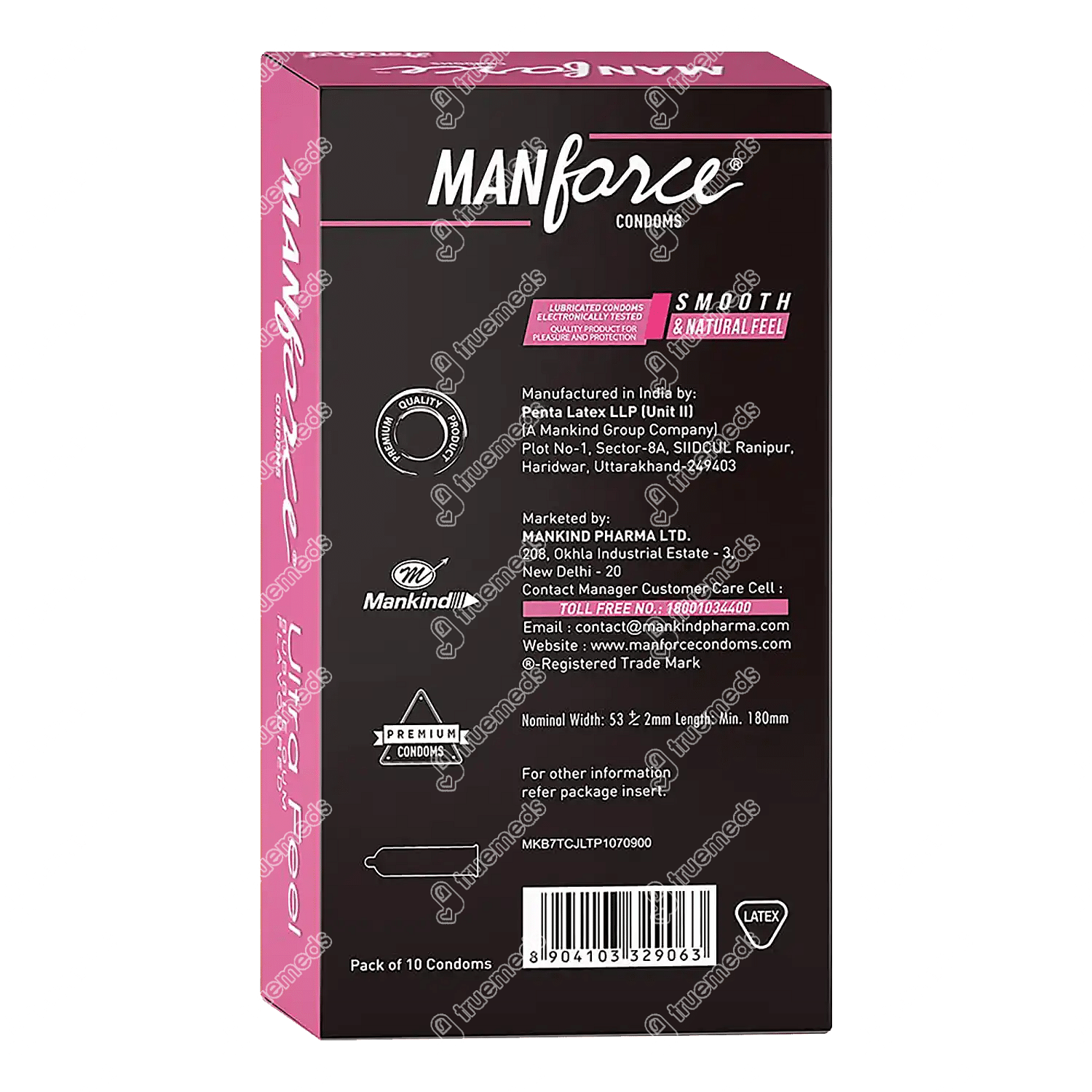 manforce-bubblegum-condom-ultra-feel-pack-of-10-uses-side-effects