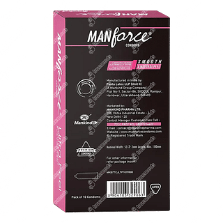 Manforce Bubblegum Condom Ultra Feel Pack Of 10