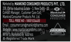 Manforce Ultra Feel Bubble Gum Flavoured Condoms 10