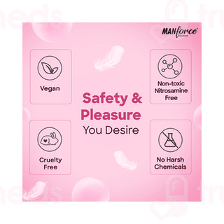 Manforce Ultra Feel Bubble Gum Flavoured Condoms 10