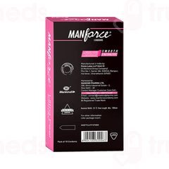 Manforce Ultra Feel Bubble Gum Flavoured Condoms 10