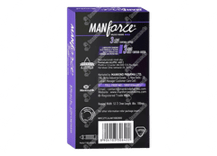 Manforce Wild 3 In One Black Grapes Flavoured Condoms 10