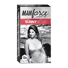 Manforce Sunny Edition  Condom Pack Of 10