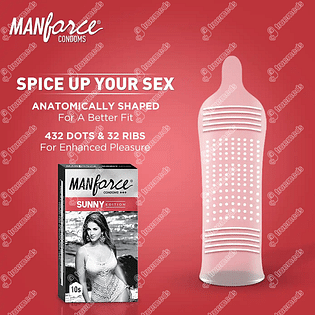 Manforce Sunny Edition  Condom Pack Of 10