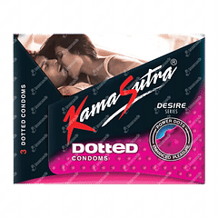 Kamasutra Dotted Condoms 3 Kamasutra Dotted Condoms 3