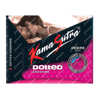 Kamasutra Dotted Condoms Power Dots Pack Of 3