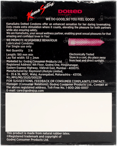Kamasutra Dotted Condoms 3