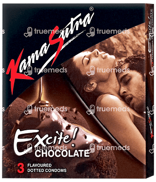 Kamasutra Excite Chocolate Flavoured Condom Pack Of 3