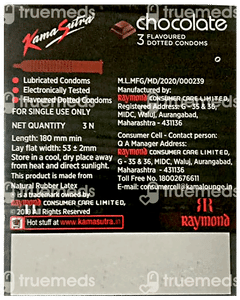 Kamasutra Dotted Chocolate Flavoured Condoms 3
