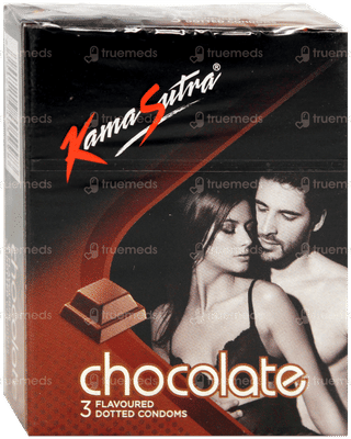 Kamasutra Dotted Chocolate Flavoured Condoms 3