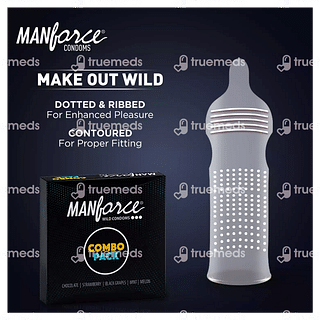 Manforce Wild Combo Pack Condoms Pack Of 20