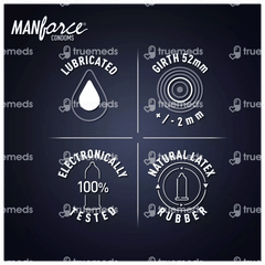 Manforce Wild Chocolate Strawberry Black Grapes  Mint Melon Condoms 20