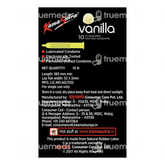 Kamasutra Vanilla Flavoured Dotted Condoms 3