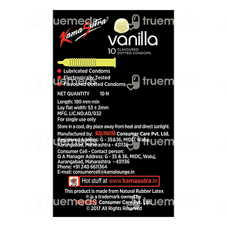 Kamasutra Vanilla Condom Pack Of 3