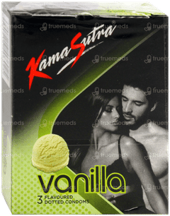 Kamasutra Vanilla Flavoured Dotted Condoms 3
