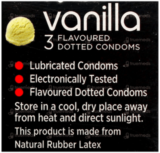Kamasutra Vanilla Flavoured Dotted Condoms 3