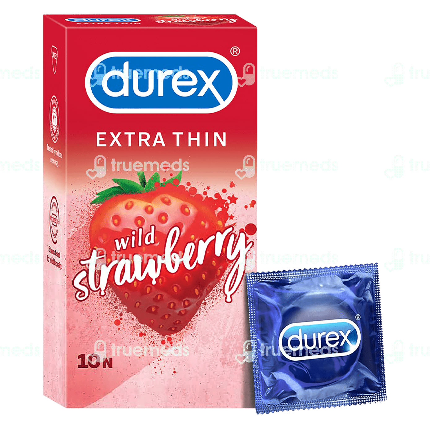 durex-extra-thin-wild-strawberry-condom-pack-of-10-uses-side-effects