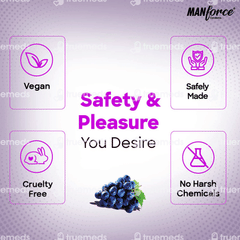 Manforce Xtasy Black Grapes Condom Pack Of 3