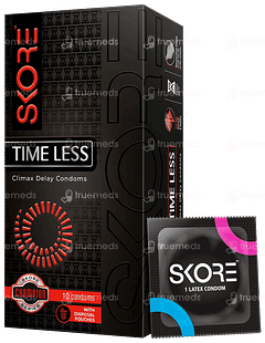 Skore Time Less Climax Delay Condoms 10 Skore Time Less Climax Delay Condoms 10