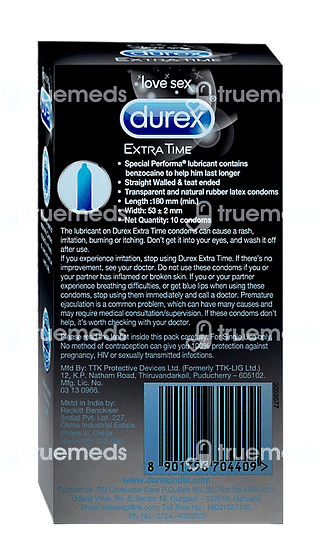 Durex Extra Time Condom 30