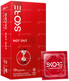 Skore Not Out Climax Delay Condom 10