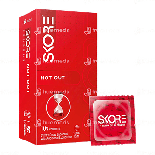 Skore Not Out Climax Delay Condom 10