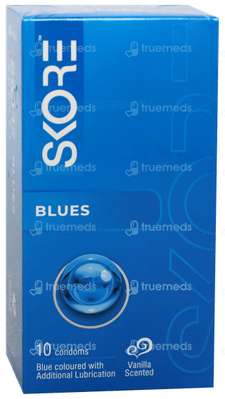 Skore Blues Condoms 10