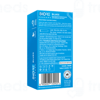 Skore Blues Condoms 10