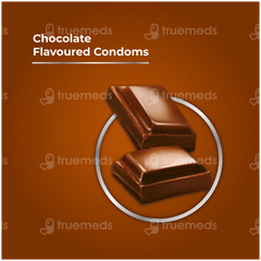 Skore Chocolate Flavored With 1500+ Dots Condoms 10