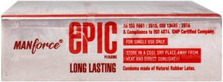 Manforce Epic Pleasure Long Lasting Raspberry Premium Condoms 3