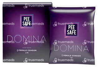 Pee Safe Domina Female Condom Pack Of 2