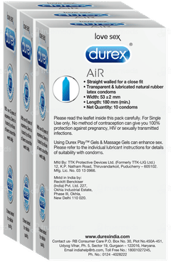 Durex Air Ultra Thin 3 Pack Of 10 Condoms