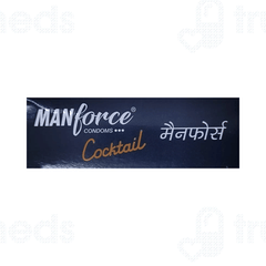 Manforce Cocktail Chocolate & Hazelnut Flavoured Dotted Ring Condoms 10