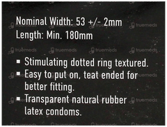 Manforce Cocktail Chocolate & Hazelnut Flavoured Dotted Ring Condoms 10