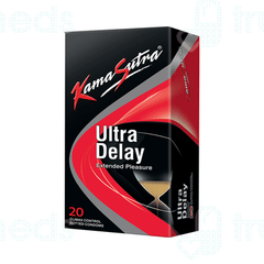 Kamasutra Ultra Delay Extended Pleasure Dotted Condom 20