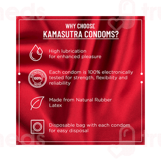 Kamasutra Ultra Delay Extended Pleasure Dotted Condom 20