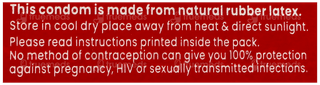 Kamasutra Dotted Strawberry Condoms 10