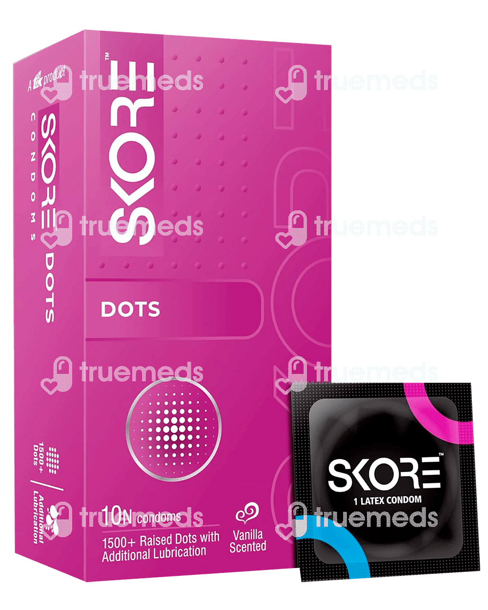 Skore Dots Condom 10 - Uses, Side Effects, Dosage, Price | Truemeds